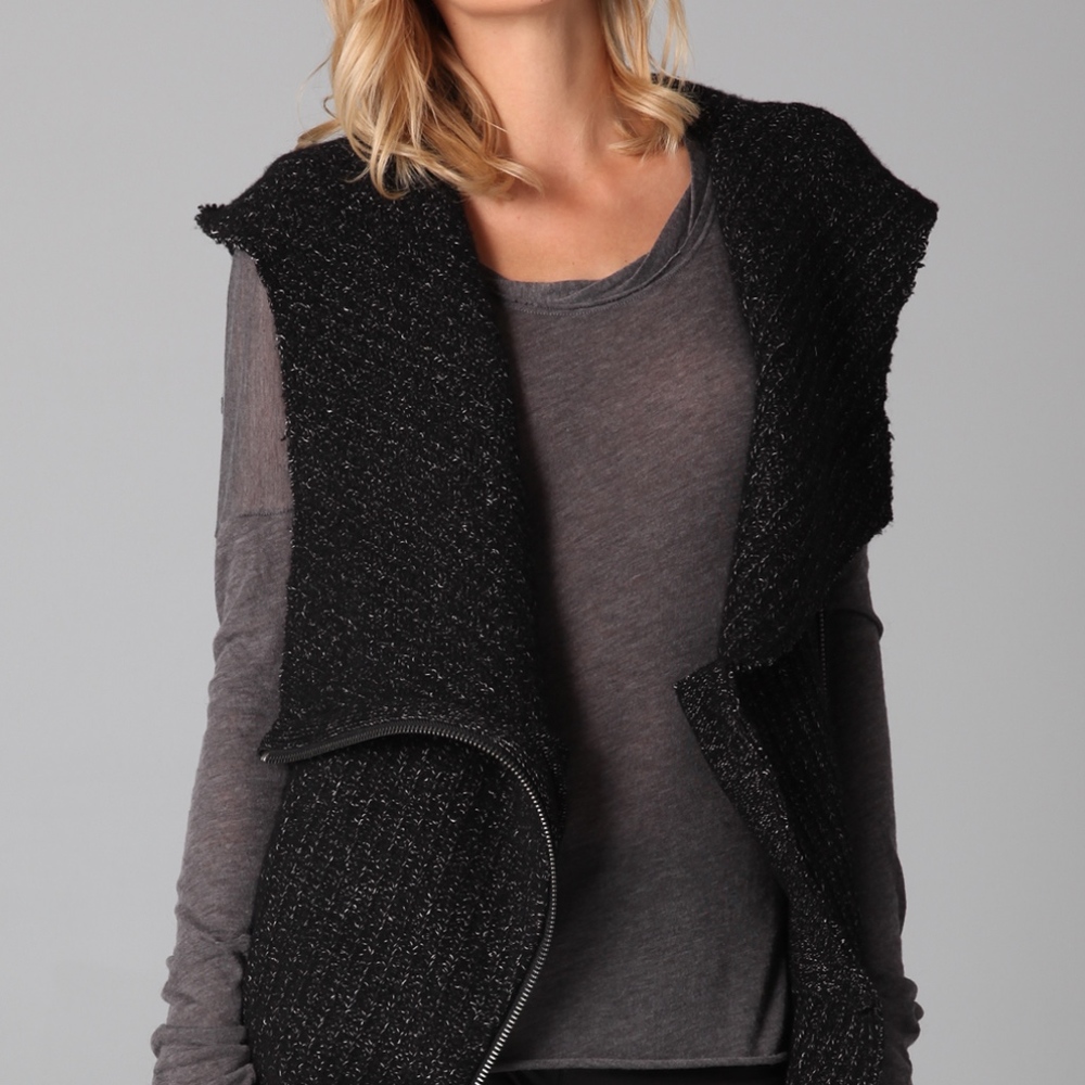 Helmut Lang Assymetrical Sweater Vest